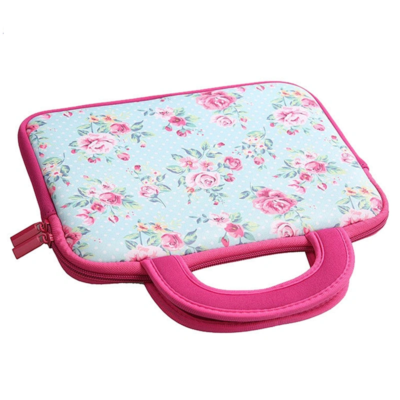 Printed Neoprene Computer Bag 15 Inch Notebook Bag Laptop Portable Inner Bag Cartoon Customization