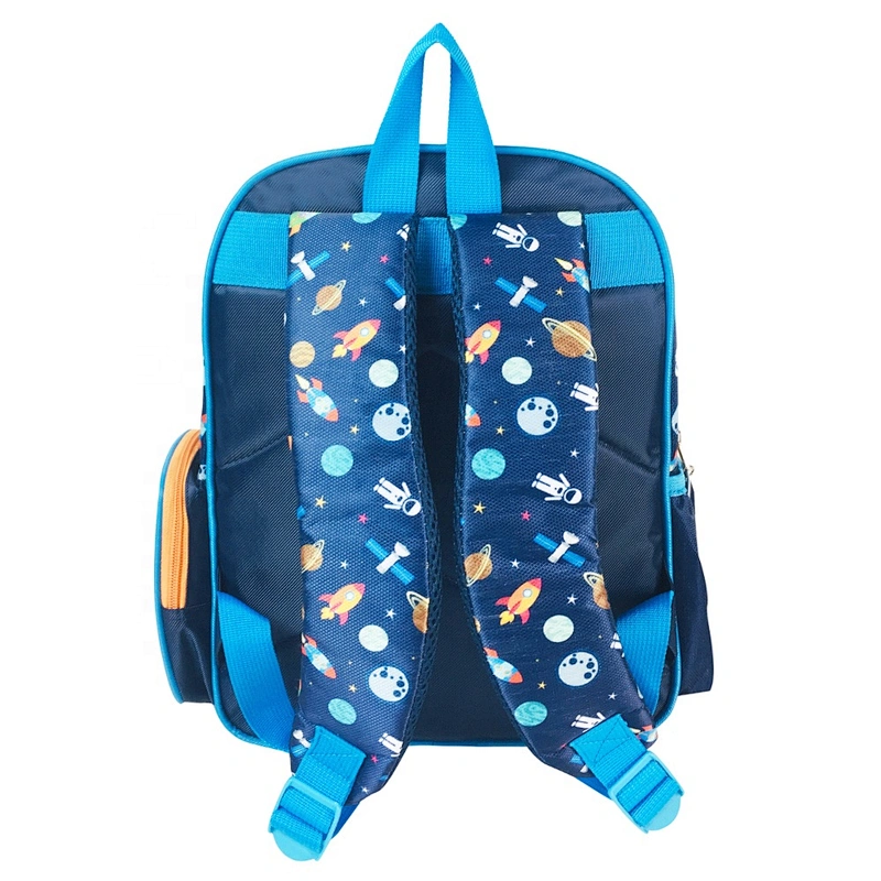 Wholesale Custom LOGO Printing Space Design Kids Child School Bag for boy