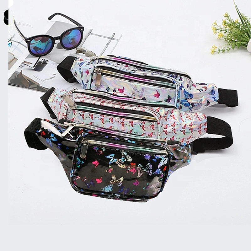 Flamingo fashion portable multifunctional outdoor sport Kit 3D printed kit waist bag chestbag