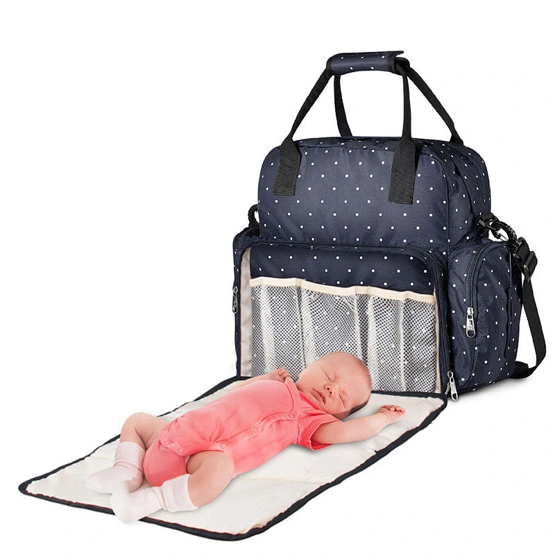 Large Diaper Bag Baby Nappy Tote Bag Maternity Diaper Shoulder Bag Organizer Multi-Function Travel Backpack