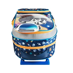 2020 Cartoon Space Trolley traveling bag kids luggage trolley bags Trolley school bags With Wheels