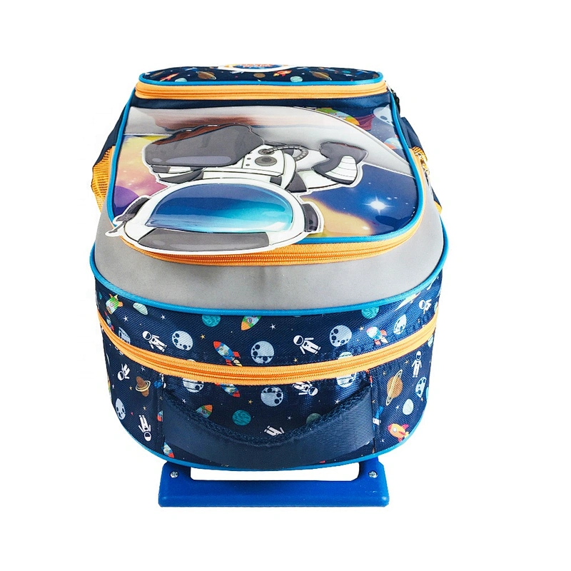 2020 Cartoon Space Trolley traveling bag kids luggage trolley bags Trolley school bags With Wheels
