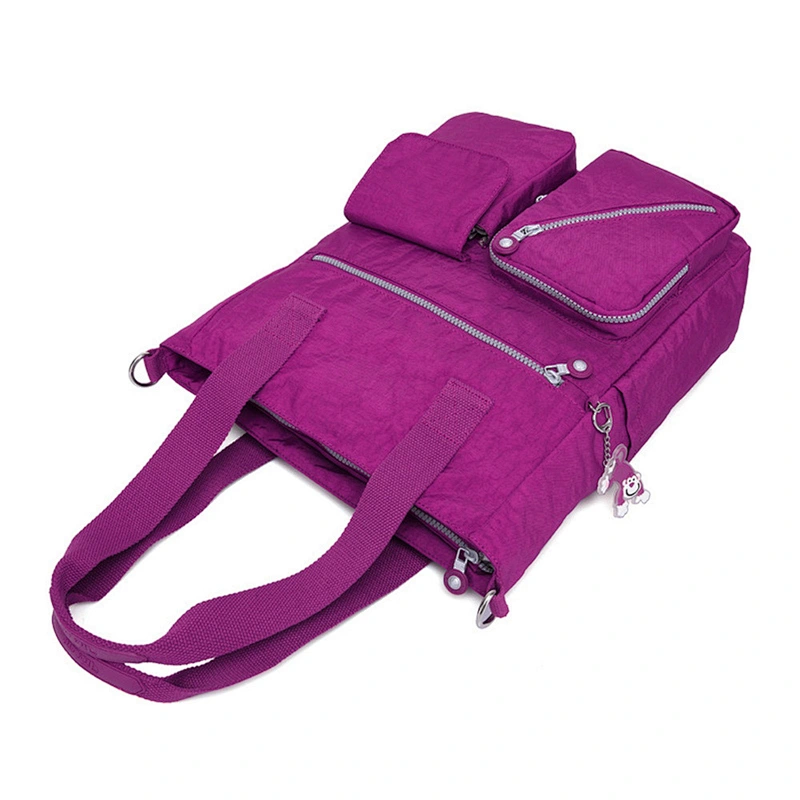 Blue Stylish Ladies Hand Travel Bag Messenger Bag Factory Custom Ladies Hand Bag Leather Bags Purses And Handbags Women