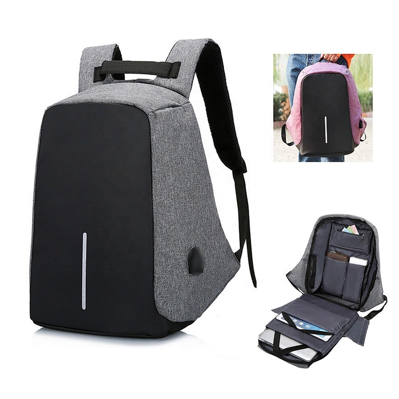New arrival Expandable USB charging  anti thief backpack school smart bag  back pack mens laptop business backpack bag for women