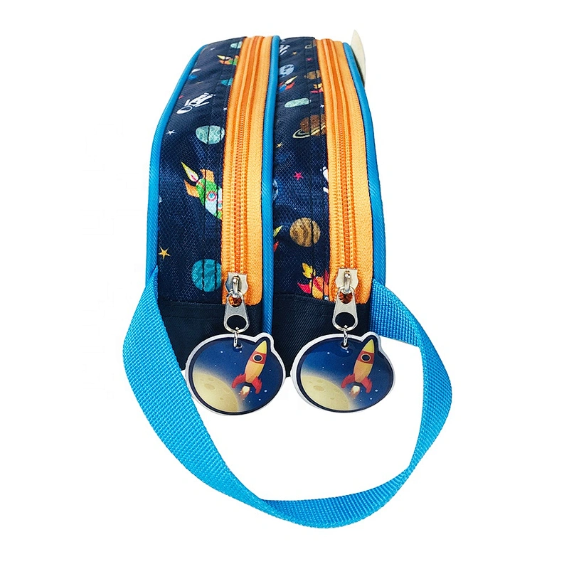 Wholesale Custom cute School Accessories Eco-friendly Students Pencil case Pencil pouch for boy and girl