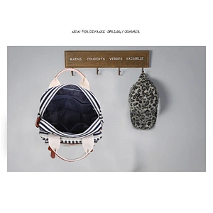 high quality Canvas multifunctional maternity mommy baby diaper backpack tote shoulder bag with baby changing bag