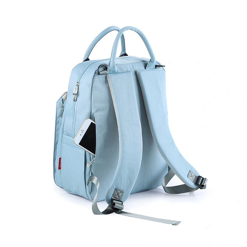 Fashion Waterproof Multi-function Travel Baby Diaper Bag Large Capacity Shoulder Tote Diaper Bag With Changing Mat