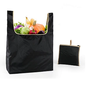 Custom Logo  Eco Friendly Big Supermarket Folding Shopping Bag Reusable Grocery Tote Bags