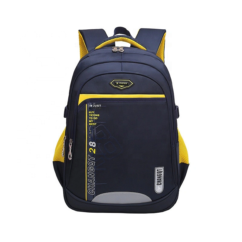 2020 trendy 4 compartments unisex elementary school students and high school backpack
