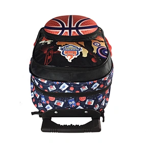 Multifunction Wheeled Basketball kids backpack school trolley bags for children