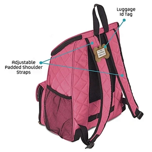 Pet Carrier Backpack Dog Carrier Backpack Expandable with Breathable Mesh for Small Dogs Cats Puppies Pet Backpack Bag