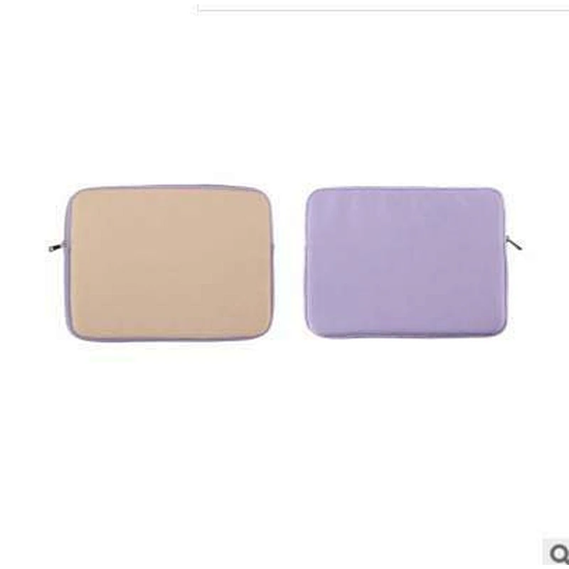 Hot-selling Multi-colored Customized LOGO and Super Thin Laptop Bag with texture PU Material Inner Bag Digital Storage Bag