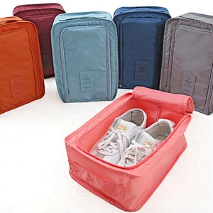 New design travel portable handle waterproof storage shoe bag tote pouch organizer shoes bag Sports Travel shoe tote Bag