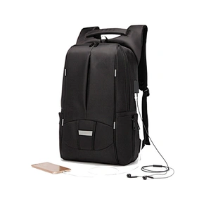 Latest School Bag Black Backpack For Teenage Boy Man Luminous Multifunction Waterproof