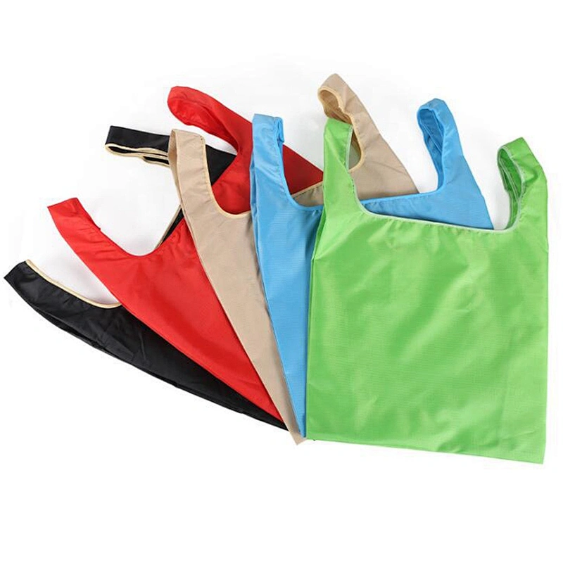 Custom Logo  Eco Friendly Big Supermarket Folding Shopping Bag Reusable Grocery Tote Bags