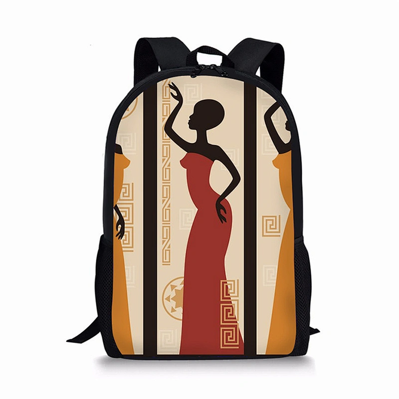Black Girl school bag for primary school students backpack custom print African Girl Backpack