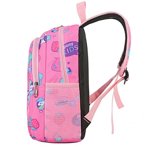 Custom Logo Kindergarten Backpack Polyester Cheap Promotion Kids School Bags