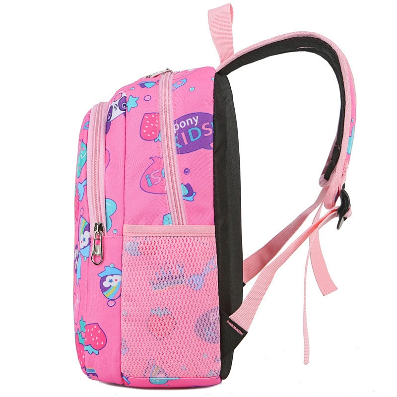 Custom Logo Kindergarten Backpack Polyester Cheap Promotion Kids School Bags