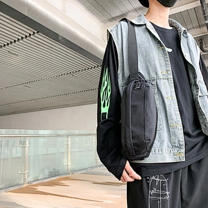 Custom Logo Fashion Unisex Men Women Cross Body Sport Waist Fanny Pack Belt Shoulder Crossbody Chest Zip Lock Bag