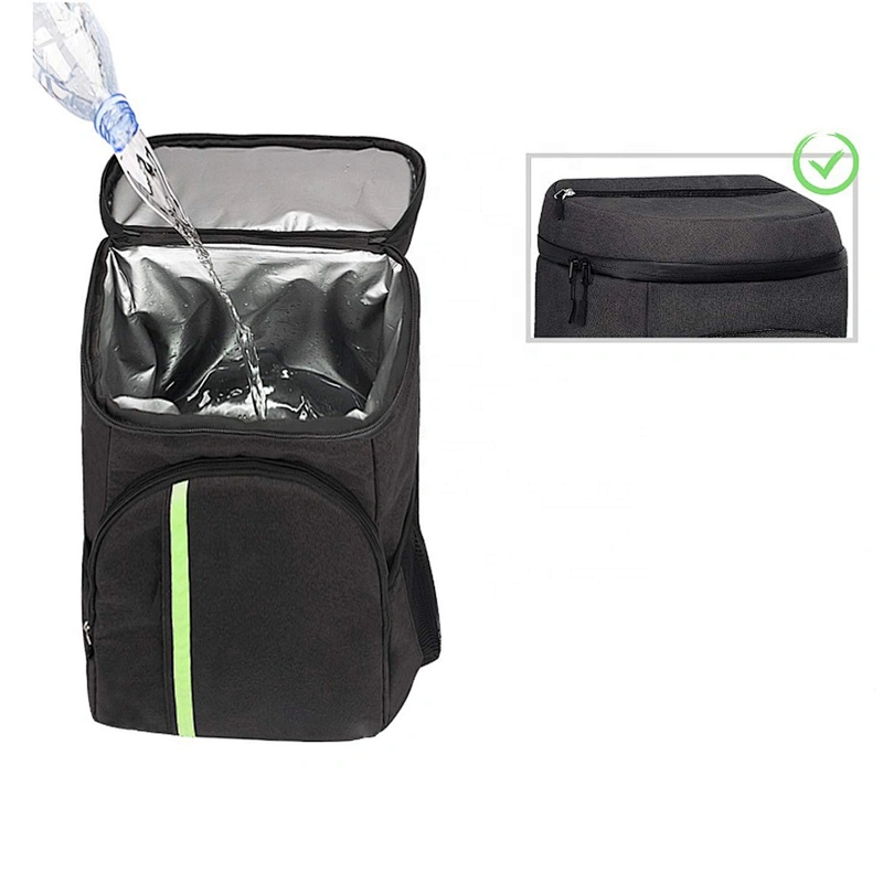 Hot sale Thermal fabric waterproof Backpack insulated branded wine delivery cooler bags lunch beer cooler bag with logo