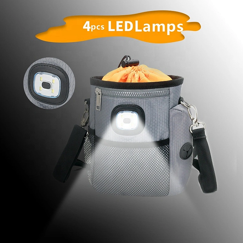 Pet training kit with LED light dog training kit dog snacks bag  portable waterproof training kit