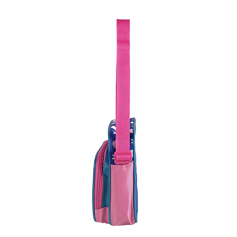 Polyester Custom Girls OEM Customized Logo Cartoon Pattern  messenger travel Shoulder Bag ladies fashion handbags for girls