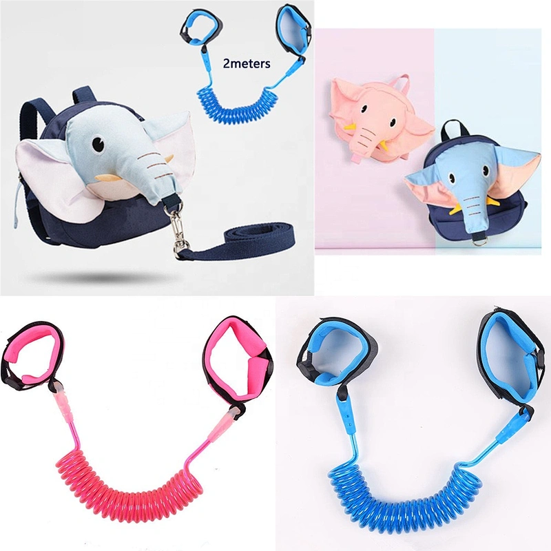 Backpack Baby Toddler Walking Safety Backpack Little Kids Travel Bag Harness Reins Anti Lost Cute Backpacks with safetyLeash