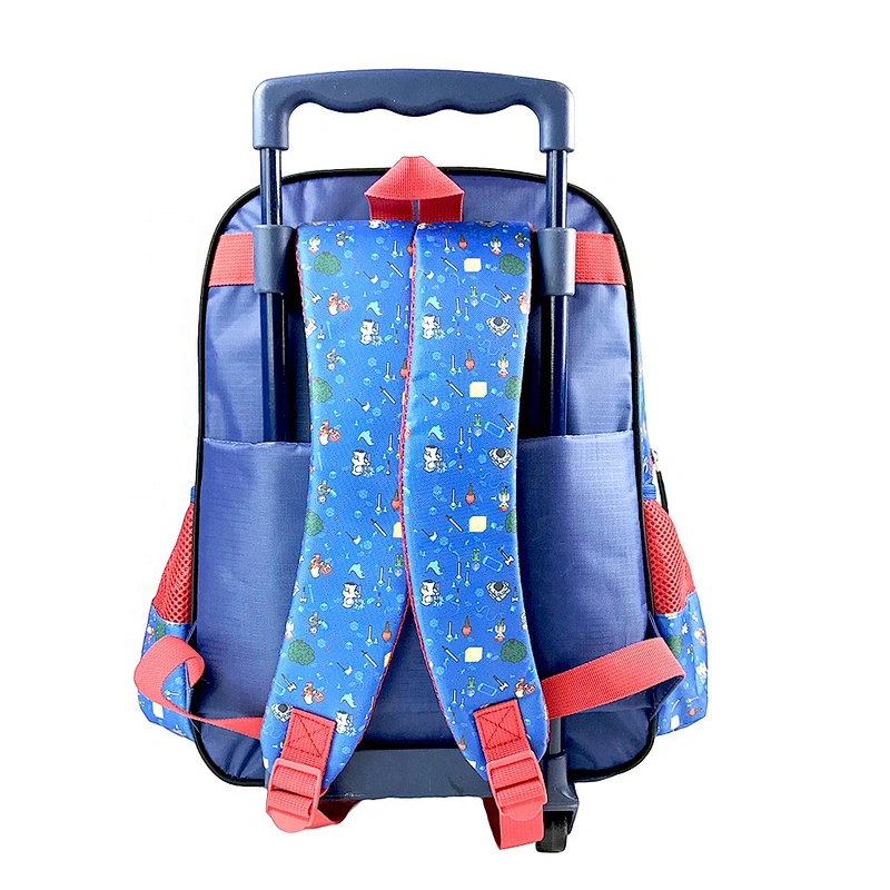 wholesale Backpack Rolling bag children shop school bag school trolley bag for kids girls travel  waterproof With Wheels