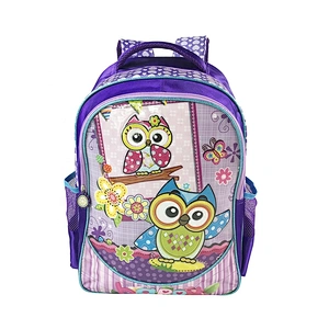 wholesale leather New design fancy cute pvc backpack students children kids school bags for girls kids school