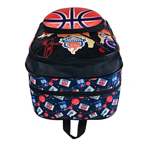 Wholesale OEM cute Football 3D EVA  backpack cartoon Kids school bags for boy student