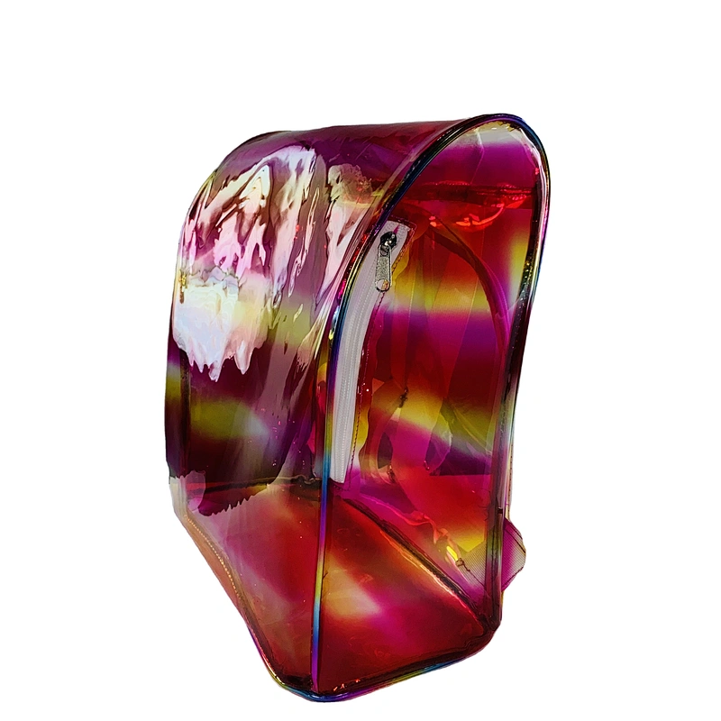 OEM/ODM casual Backpack bags rainbow color Bags waterproof transparent clear jelly backpack Mochilas Escolares For Children