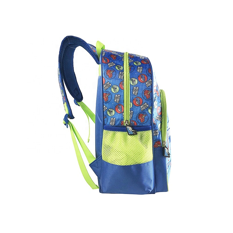 Manufacturer High quality waterproof mochilas cartoon robot children kid backpack school bags kids student bookbags