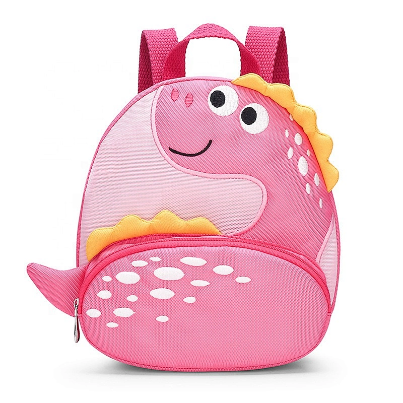 Children Cute Cartoon Backpack Bag Anti Lost Bag Dinosaur Preschool Cute Animal Children School Kids Bag with Anti Lost Strap