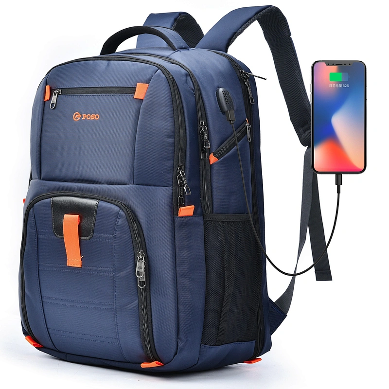 Wholesale Waterproof Fashion Durable anti-theft USB School Business Laptop Bags Backpacks Backpack for men women teenagers