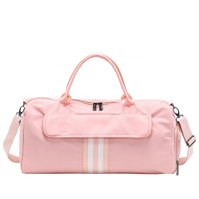 2020 New High Quality Nylon Custom Waterproof Gym Bag Compartment sport womens Yoga Outdoor Duffle Bag