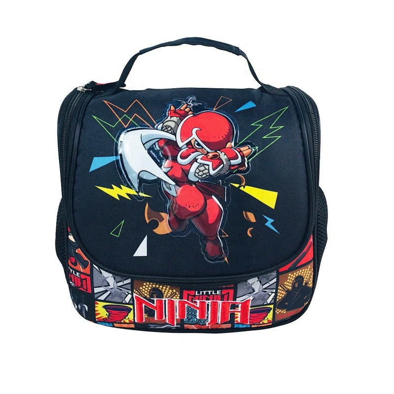 China Cartoon Kids Cute  PEVA+Foam Insulated Wholesale Lunch Cooler Bag with Flashing lights