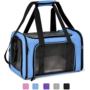 Cat Carriers Dog Carrier Pet Carrier for Small Medium Cats Dogs Puppies of 15 Lbs Airline Approved Small Dog Carrier Pet Bag