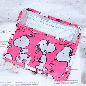 Supplier  Portable Masking Storage Bag Avoid Pollution Cute cartoon portable students
