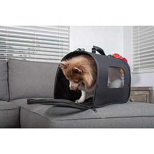 Creative folding Breathable ventilated Capsule Traveler Airline Approved for Cats and Dogs Pet Carrier