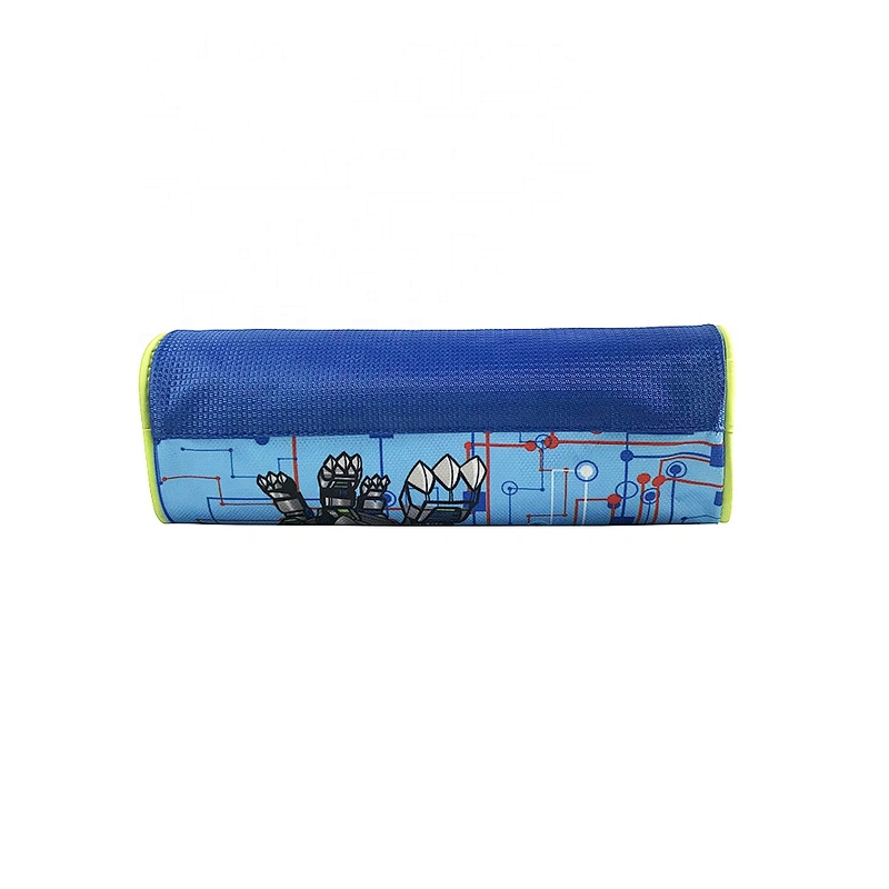 wholesale hot sell Cute Simple melange robot students Packing cute kids School Office Pencil Pouch Case Bag for school boy