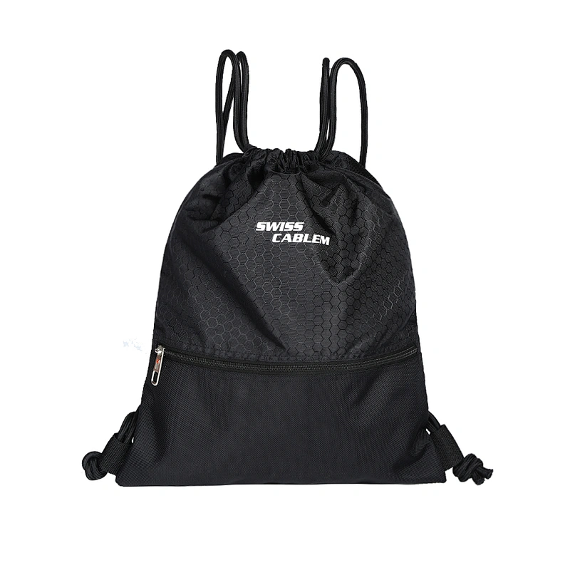 Wholesale Basketball Shoes Sports Gym Drawstring Backpack Polyester Draw String Bags