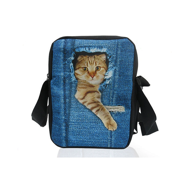 New customized Satchel small square bag for children bag design custom satchel canvas lovers bag