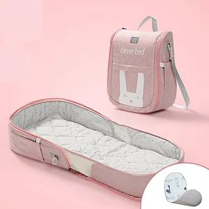 Travel Bassinet 3 in 1 Diaper Bag Backpack Portable mother care baby Travel Bed Mobile Changing Station
