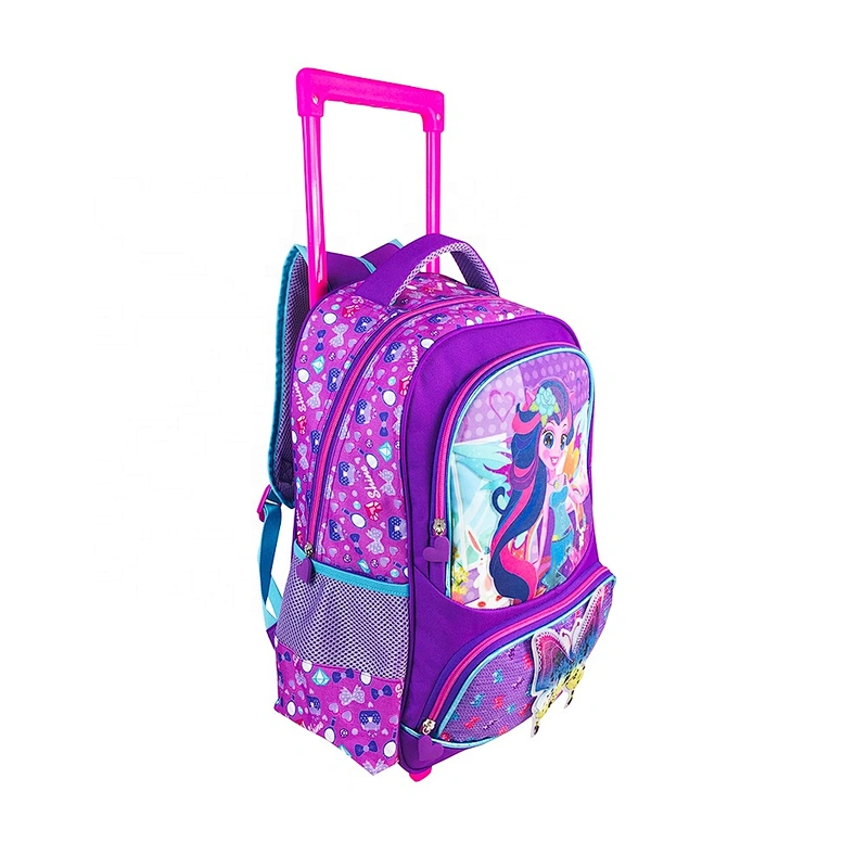 2020 new design school bags luggage school  Backpack Kids Rolling trolley bags for  travel  waterproof smart With Wheels