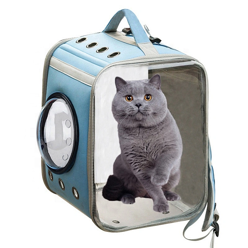 Custom Travel Animal Cages Pet Dog Cat Carriers Backpack Fashion Bag Transparent Capsule Backpack Bubble Pet Backpack for pet