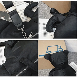 Cute Fashion Custom Backpack Creative personality college men harbor style Ins fashion trend