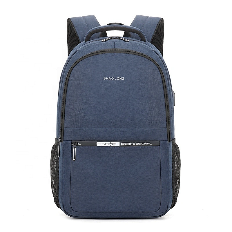 New Custom Large Capacity Laptop Backpack USB Charging Student School Bag 15.6 Inch Student Laptop Backpack with USB