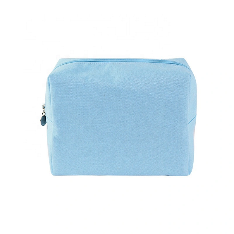 Clear travel pvc bag promotional blue for girl travel plastic bag school backpack