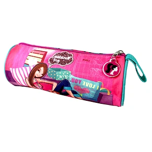 Cute Simple denim students Packing kawaii kids School Office Pencil Pouch Case Bag for school
