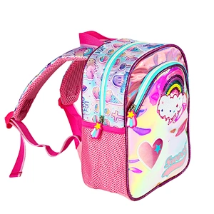 Hot sale cartoon waterproof backpack girl cheap school bag school bags for girls travel with Sequin, Embroidery